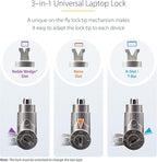 StarTech.com 25-Pack Universal Laptop Lock 6.6ft, Keyed Alike Security Cable - Image 4