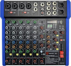 EXOTON Professional Audio Mixer Console, 6 Channel by EXOTON