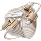 SHEZI 4-in-1 Compatible with USB C to Lightning Cable 60W Fast Charging &Data - Image 8