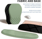 2-in-1 Ergonomic Set, Wave Keyboard Wrist Rest and Massage Slope Mouse Pad - Image 6