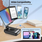 JTEMAN Gifts for Men Women Phone Stand Bluetooth Speaker - Image 6