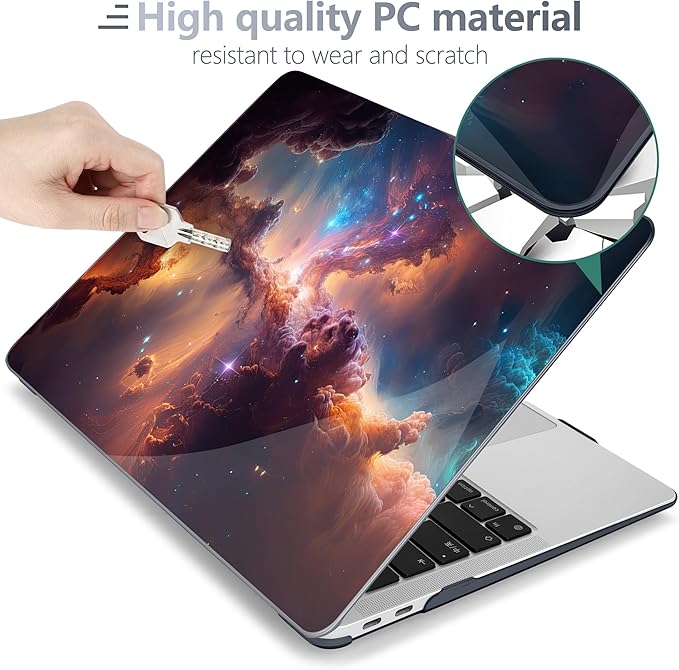 Batianda Case for M1 MacBook Air 13 Inch Model A2337 A2179 A1932 2021 2020 2019 - Image 5