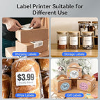 Bluetooth Thermal Shipping Label Printer, Wireless 4x6 Shipping Label Printer - Image 7