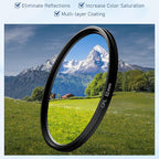 52mm Clip-on CPL Phone Camera Filter Kit, Circular Polarizer Filter, CPL - Image 5