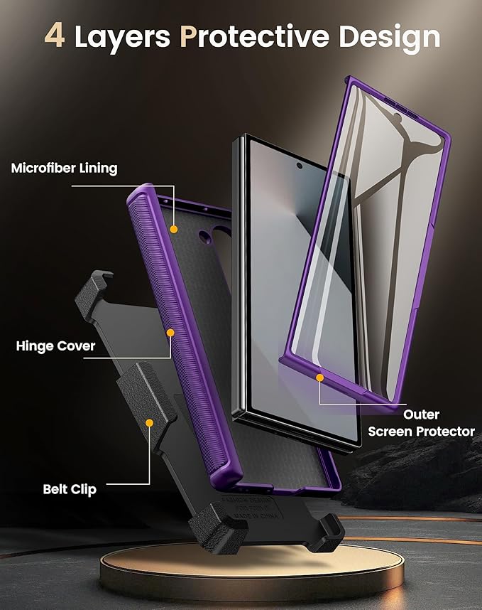 Vihibii for Samsung Galaxy Z Fold 6 Case Wallet - Image 6