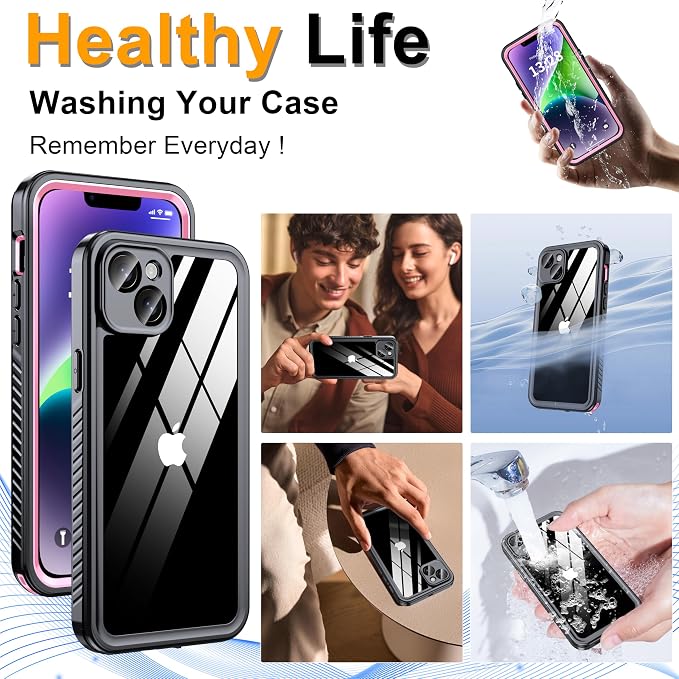 for iPhone 14 Plus Case Waterproof - Image 6