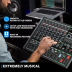 8 Channel Dj Mixer, Dj Board for Pa Stage systems - Image 4