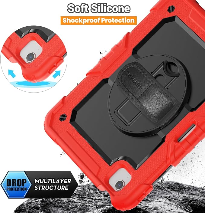 SEYMAC for iPad Air 5th/4th Generation Case 10.9 Inch, Full-Body Heavy Duty - Image 7