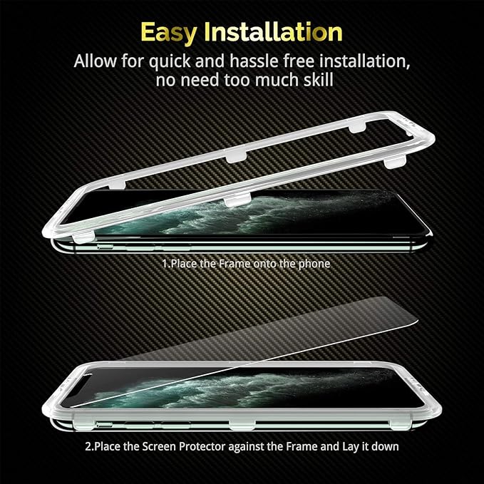 UNBREAKcable Tempered Glass for iPhone 11 Pro Max/XS Max 9H Hardness Screen - Image 4