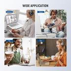 NEEWER USB Lapel Microphone, Plug & Play Mini Omnidirectional Clip On Lavalier - Image 9