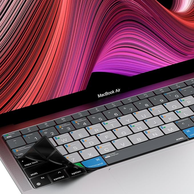 JCPal MacOS Shortcut Guide Keyboard Cover - Image 6