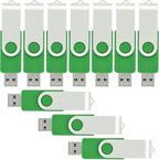 10 Pack 8GB USB Flash Drives USB 2.0 8GB USB Memory Stick Pen Drive Green by VICF%C3%BCN