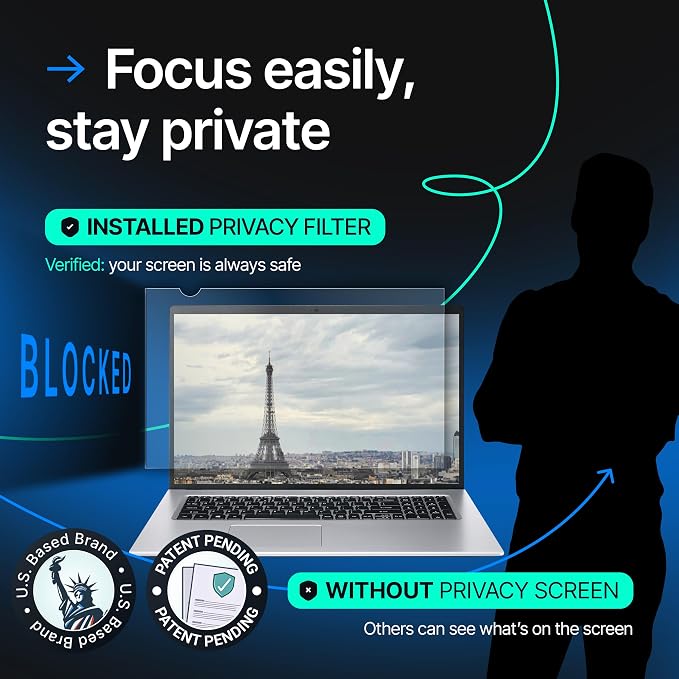 VINTEZ 14 Inch 16:10 Privacy Screen - Image 2
