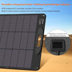 200W Portable Solar Panels, Foldable Solar Panel, IP68 Waterproof & Durable Up - Image 2