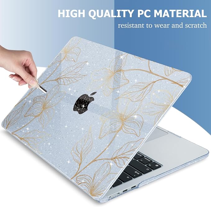 Mektron for 2025 MacBook Air 15 inch M4 Case A3241/ 2024 M3 A3114/ 2023 A2941 - Image 6