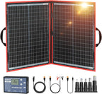 DOKIO 100W Portable Foldable Solar Panel Kit, by DOKIO