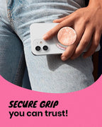 OnTheGrip Cute Natural Seashell Design Round Shape Collapsible Mobile Phone - Image 5