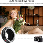 VILTROX EF-FX1 PRO Auto Focus Lens Mount Adapter Converter - Image 3
