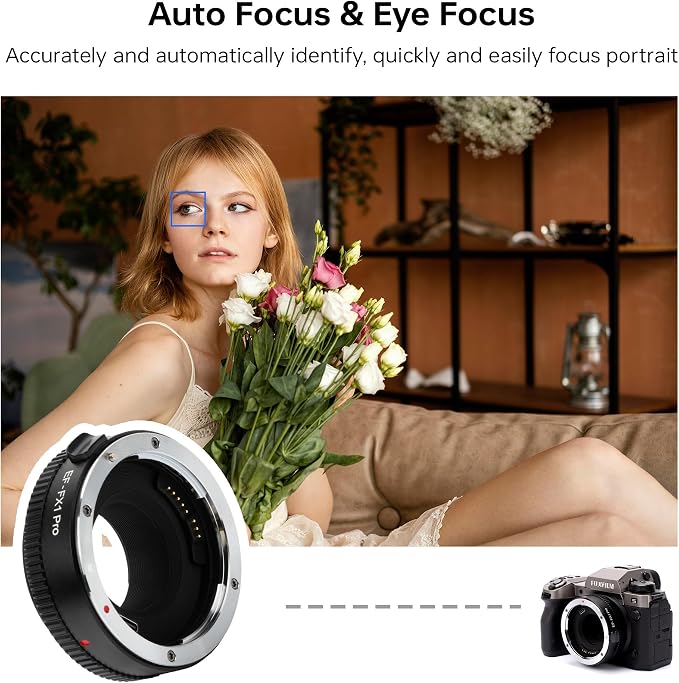 VILTROX EF-FX1 PRO Auto Focus Lens Mount Adapter Converter - Image 3