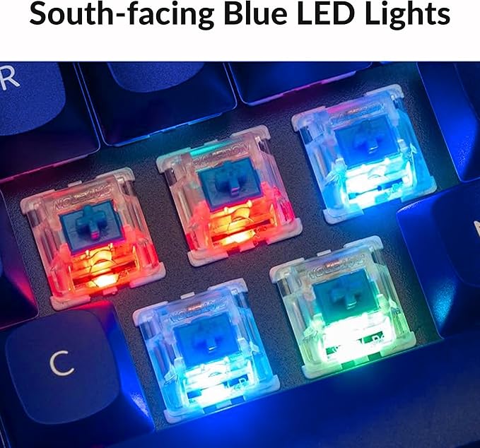 Keychron Q1 RGB Wired Custom Mechanical Keyboard, 75% Layout QMK/VIA - Image 8