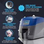 ID Maker Apex 2 Sided Card Printer Machine & Supply Kit - Image 3