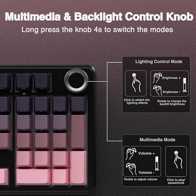AULA F99 Pro Wireless Mechanical Keyboard - Image 7