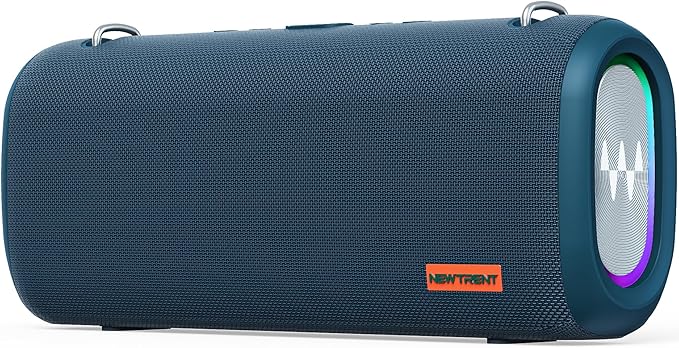Vibe Pro Outdoor Bluetooth Speaker, 80W Peak Loud Portable Wireless Speaker by NewTrent