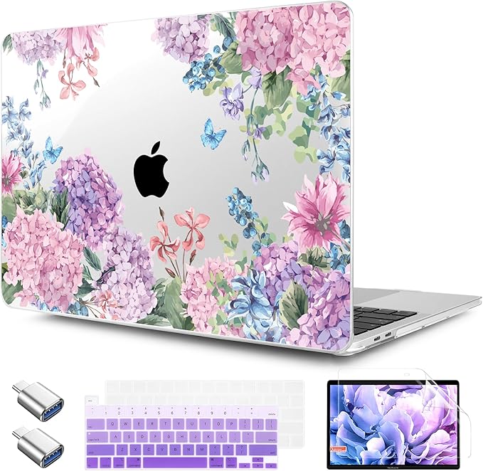 TWOLSKOO Compatible with MacBook Pro 13 inch Case 2023-2016 A2338 M2/M1 A2251 by TWOLSKOO