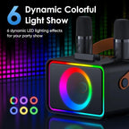 Karaoke Machine, Portable Bluetooth Speaker - Image 4
