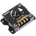 MAYWILLA LED Light Strip Dimmer Controller, DC 12V-24V 30A PWM Stepless Dimming by Unknown
