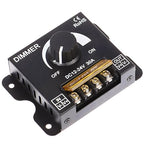 MAYWILLA LED Light Strip Dimmer Controller, DC 12V-24V 30A PWM Stepless Dimming by Unknown