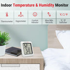 ThermoPro TP50 Digital Hygrometer Indoor Thermometer Room Thermometer and - Image 2