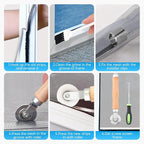 Window Screen Repair Kit, Steel/Nylon Roller Tool - Image 7