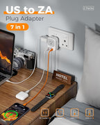 Type M Adapter for South Africa Plug 2 Pack, TESSAN South Africa Power Adapter - Image 3