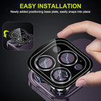 WSKEN for iPhone 14 Pro/iPhone 14 Pro Max Camera Lens Protector, HD Tempered - Image 3