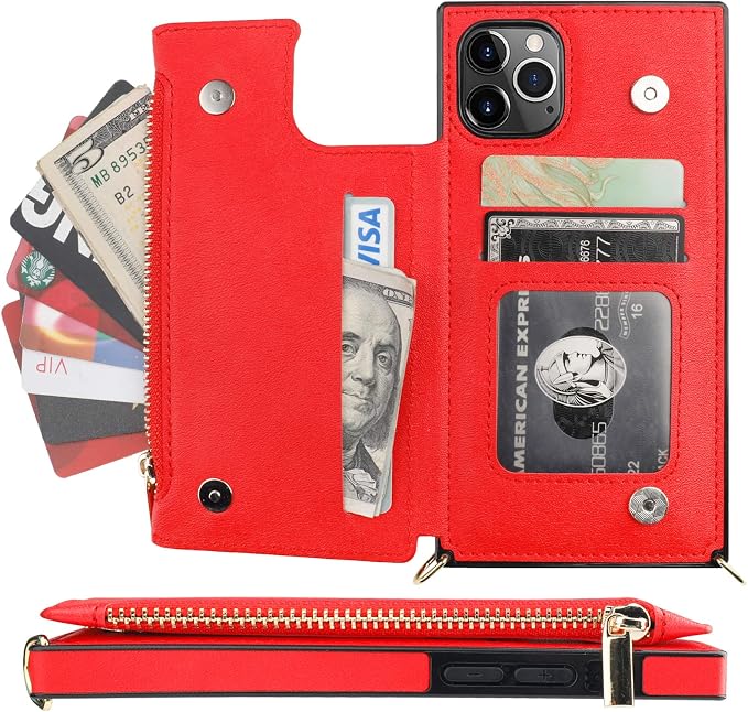 Bocasal Crossbody Wallet Case for iPhone 11 Pro - Image 3
