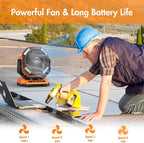 40000mAh Battery Powered Camping Fan - Image 3