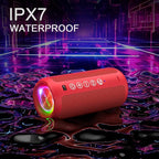 Ortizan Portable Bluetooth Speaker: IPX7 Waterproof, 24W Loud Sound, Deep Bass - Image 4