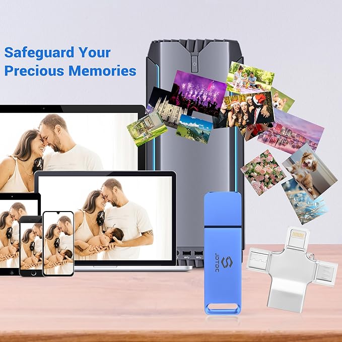 Multiport-Photo-Stick 128GB Automatic Photo & Video Backup - Image 8