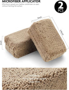 Fantasticlean 9PCS Car Interior Detailing Set, Microfiber Cloth & Applicator - Image 2