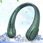 Neck Fan, Portable Bladeless Neck Fan, USB Rechargeable Personal Fan, 4000 mAh by ASNUG