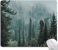 Mouse Pad, Mist Forest Mouse Pad, Washable Square Cloth Mousepad by Armanza