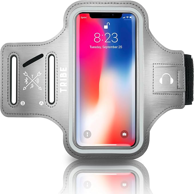 TRIBE Water Resistant Cell Phone Armband Case Running Holder by Tribe