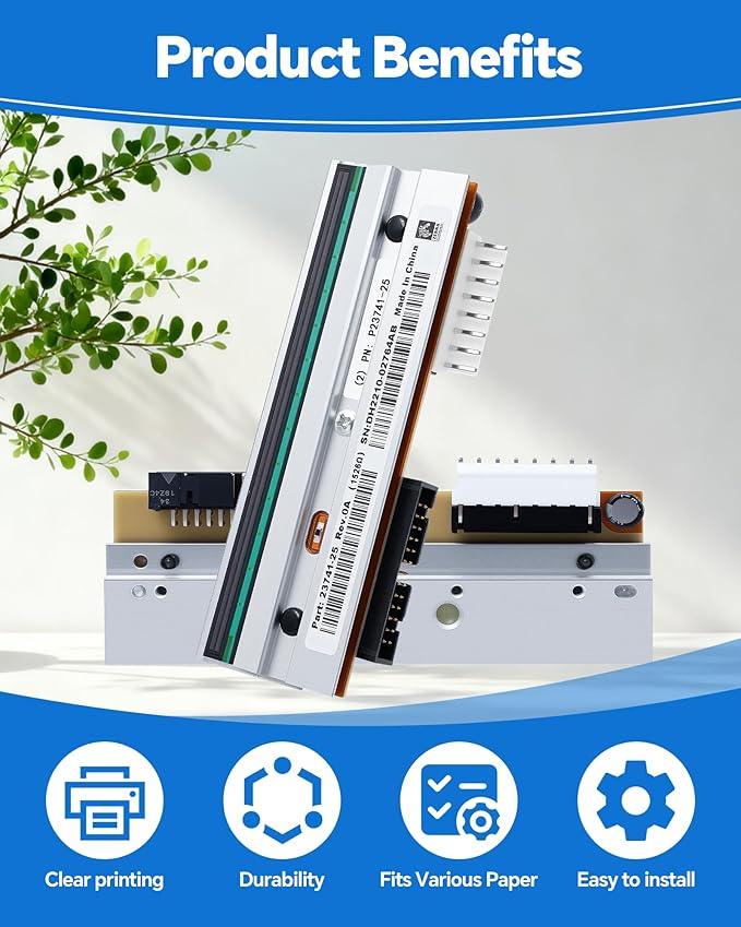 P1004232 Genuine Printhead for Zebra 110Xi4 110XiIV, New OEM Print Head - Image 3