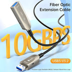 Active Optical USB 3.0 Extension Cable Fiber Optic Type A Male to Female USB - Image 2