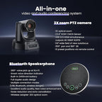 Conference Room PTZ Camera System 3X Optical Zoom USB3.0, HDMI 114° Wide Angle - Image 3