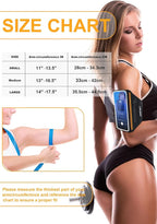 Running Armband with Earphone Bag Cell Phone Armband - Image 4