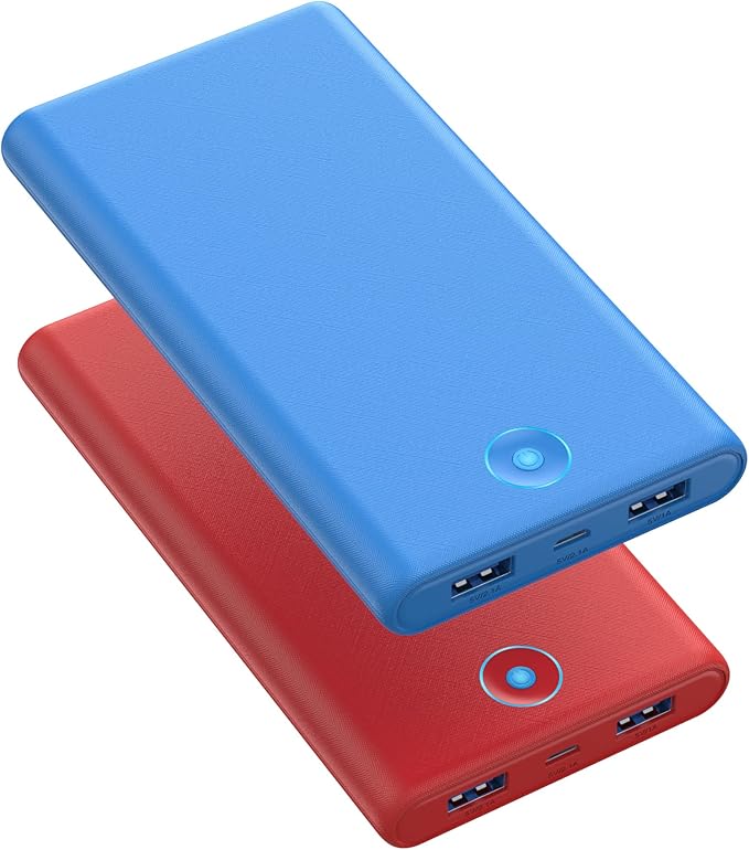 Portable Charger Power Bank 20000mAh, Ultra Slim Portable Phone Charger by AONIMI
