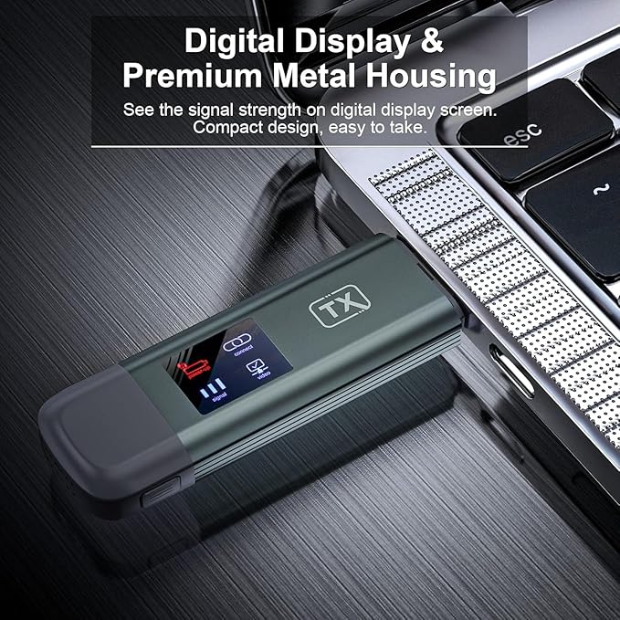 Wireless HDMI Transmitter and Receiver, TTQ Wireless HDMI Extender 4K Supported - Image 2