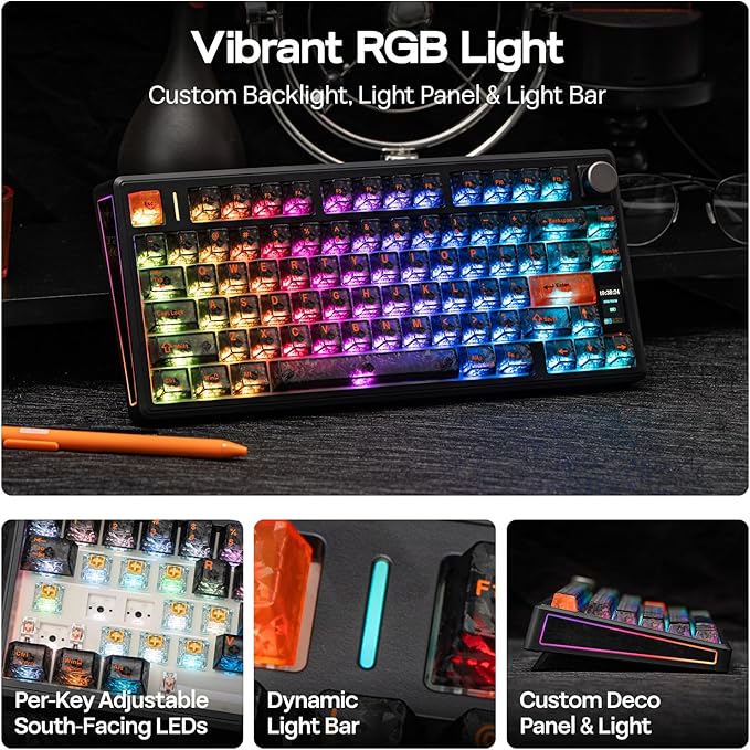 EPOMAKER TH80 V2 PRO Wireless Gaming Keyboard - Image 4